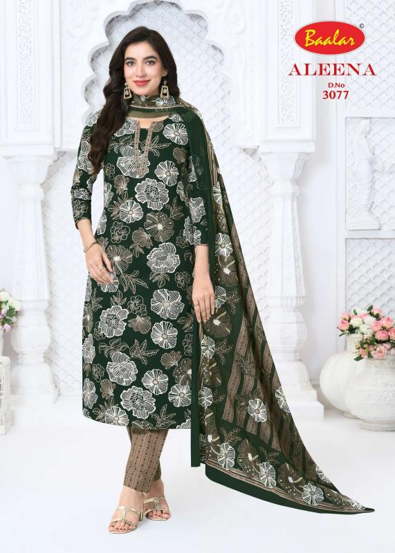 Baalar aleena vol 30 cotton dress materials wholesale